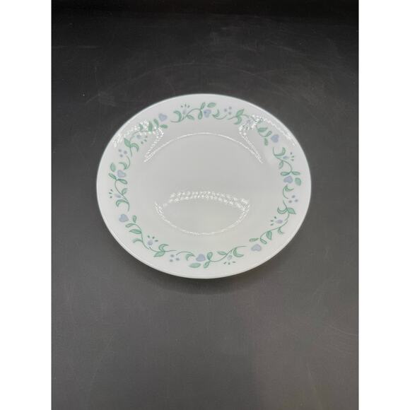 Corelle Cottage Blue Hearts & Green Leaf Pattern Side Plate – 6 3/4” - Picture 7 of 8